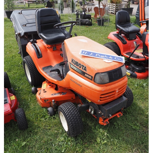 3 - Kubota G21 diesel mower. Key in office