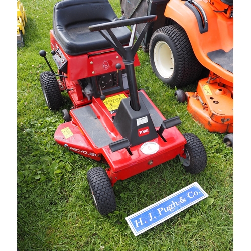 4 - Toro 8-25 petrol mower. Key in office