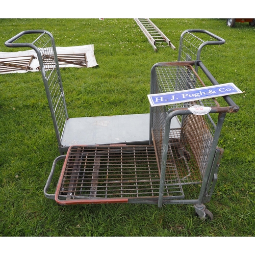 58 - Galvanised trolley