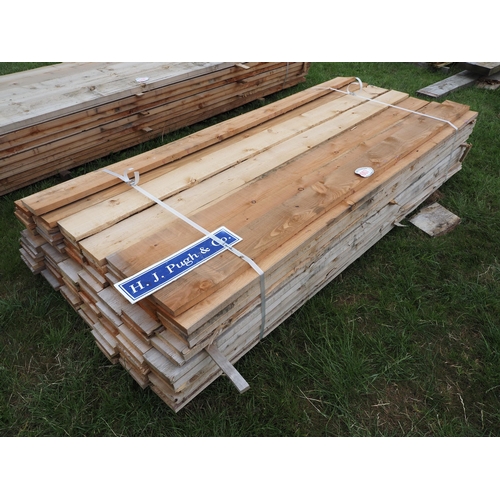 1007 - Cedar boards 2.4m x160x25 - approx. 80