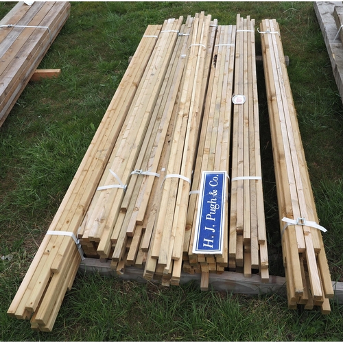 1011 - Softwood battens 2.2m x25x25 - approx. 200