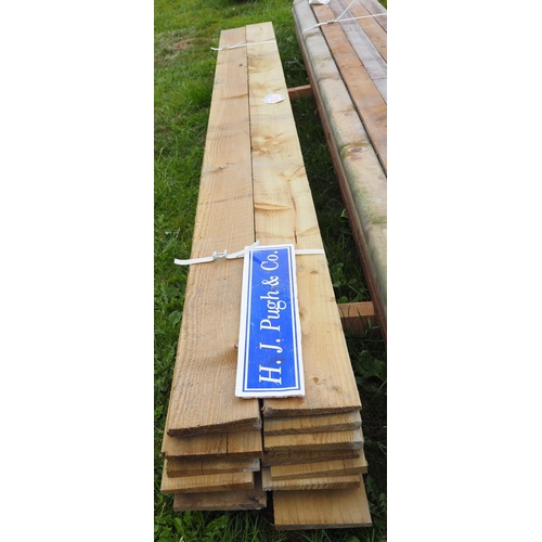 1013 - Featheredge boards 3.0m x150x15 - 20