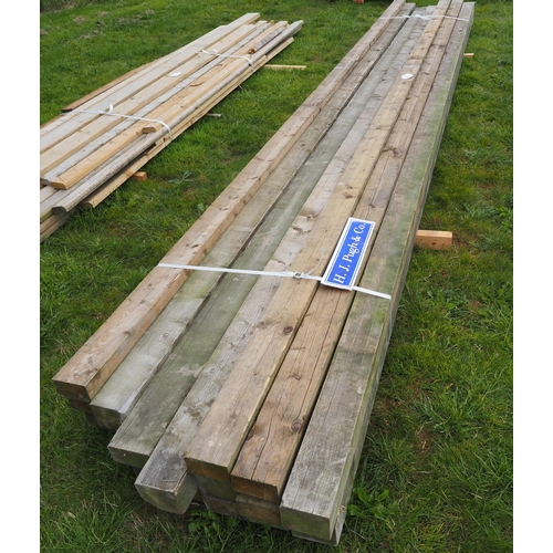 1033 - Softwood lengths average 6.1m x120x70 - 17