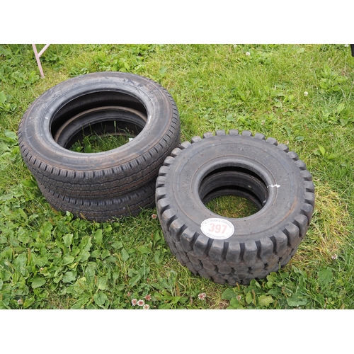 397 - Various tyres - 4