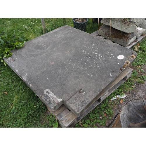 416 - Large stone slab