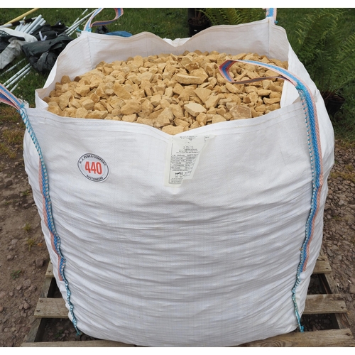 440 - Bag of Cotswold stone