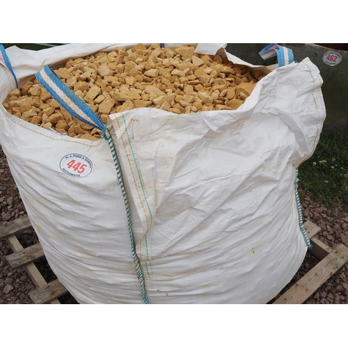 445 - Bag of Cotswold stone