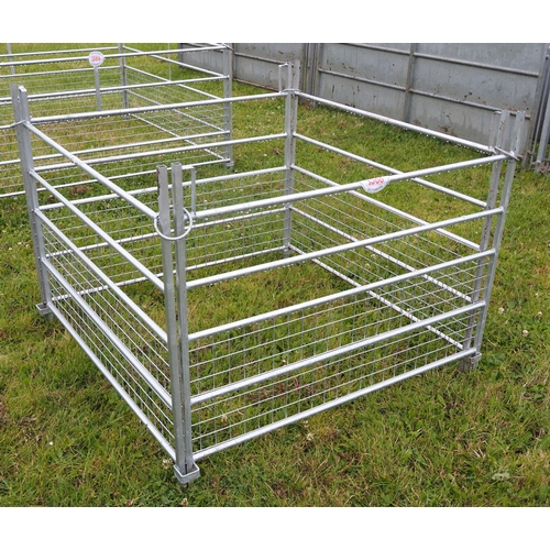 1388 - Galvanised hurdles 4ft - 4