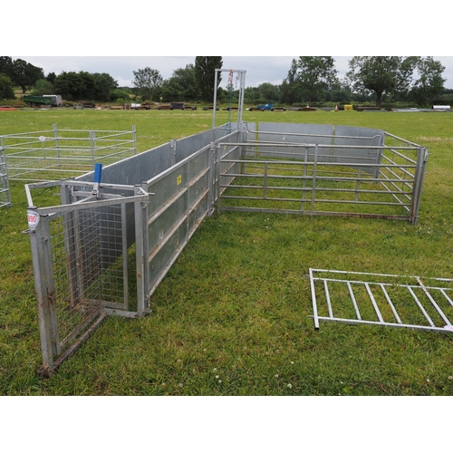 IAE sheep race to include drafting gate, sheeted barriers - 5 + 2 curved and guillotine gates, etc.