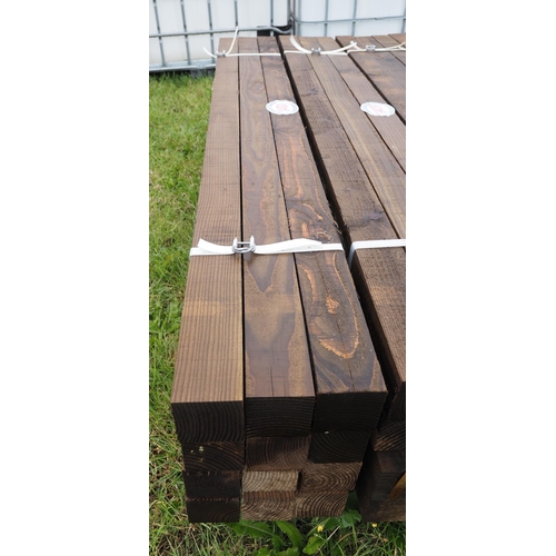 1401 - Sawn timber 6ft x3x3 - 12