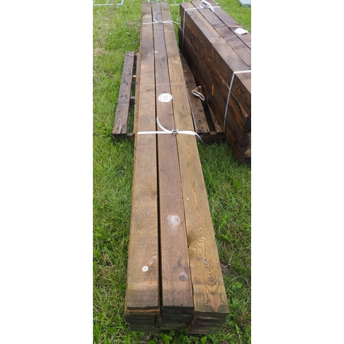 1406 - Sawn timber 12ft 4x1