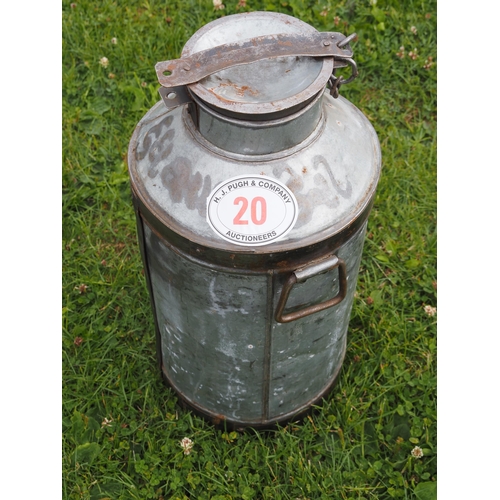 20 - Vintage milk churn