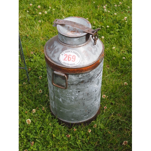 269 - Vintage milk churn