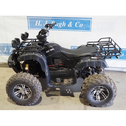 1651 - **Saturday Ring 2 10am **Eco ride battery/electric quad with lights 233 kms. Runs and drives. Little... 