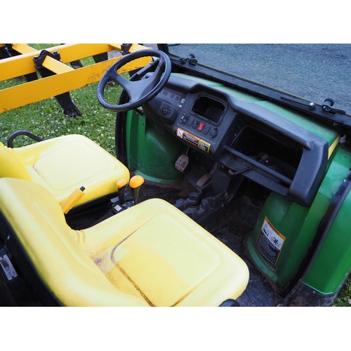 1678 - John Deere 850 gator XUV. Reg. CN60 ENT. Key in office