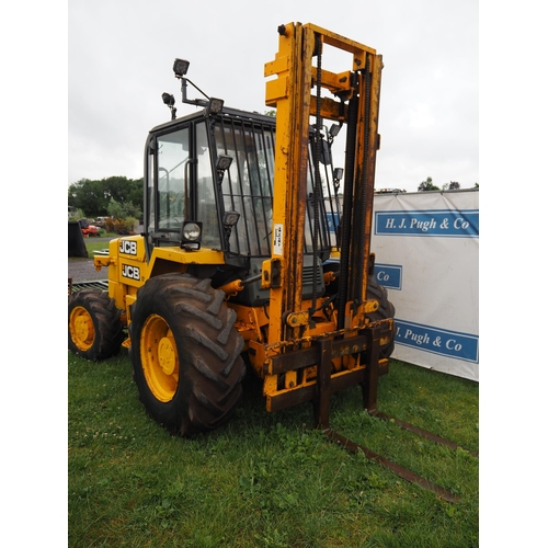 1688 - JCB 4wd rough terrain forklift. Key in office