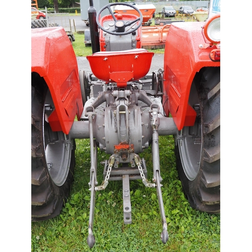 1690 - Massey Ferguson 165 multi power tractor. Refurbished. Reg. JCJ 364E