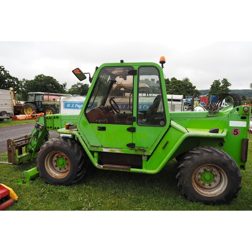 1696 - Merlo P32 12 telehandler. 1999. Showing 7058 hours. Key in office