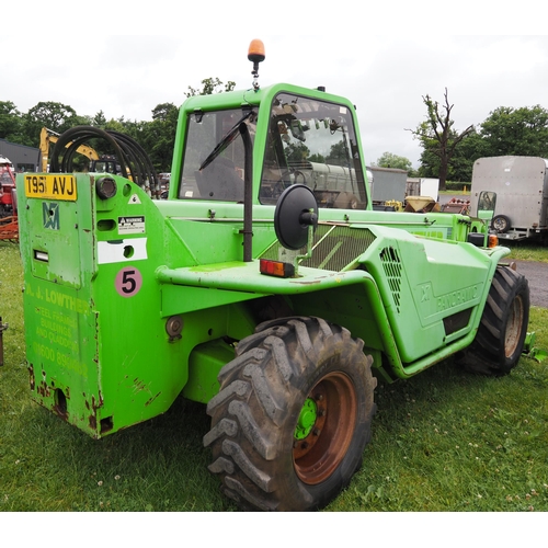 1696 - Merlo P32 12 telehandler. 1999. Showing 7058 hours. Key in office