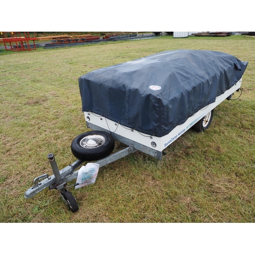 913 - SunnCamp Holiday SE trailer tent