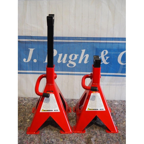 3134 - Pair of 6 tonne axle stands