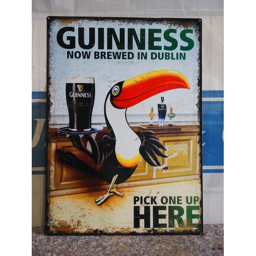 3158 - Tin sign - Guinness 27