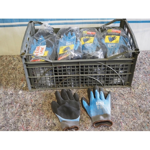 3166 - 48 Pairs of waterproof glovers L