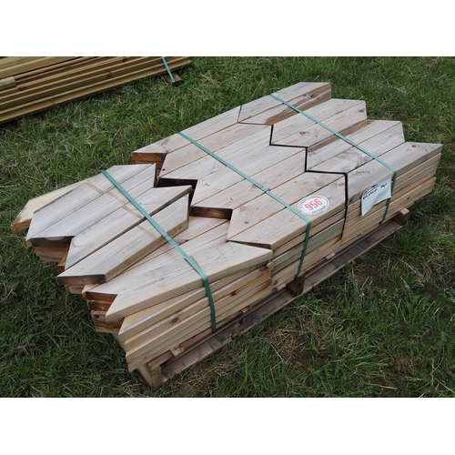 956 - Softwood offcuts 0.5m x75x35 - 125