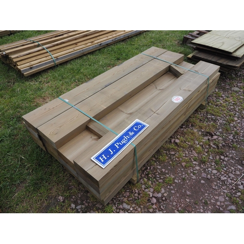 982 - Softwood timbers 1.8m x225x75 - 15