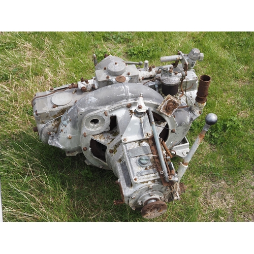 163 - Enfield twin engine with shuttle gear box - spares