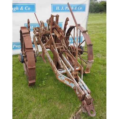 220 - Ransomes towed mole plough