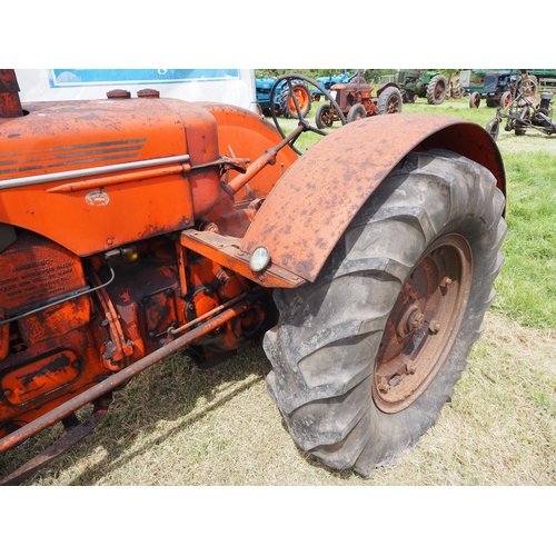 346 - Case LA tractor. With Hesford winch, pulley. Quite original. Reg  CCJ 48. Old buff logbook and V5 in... 