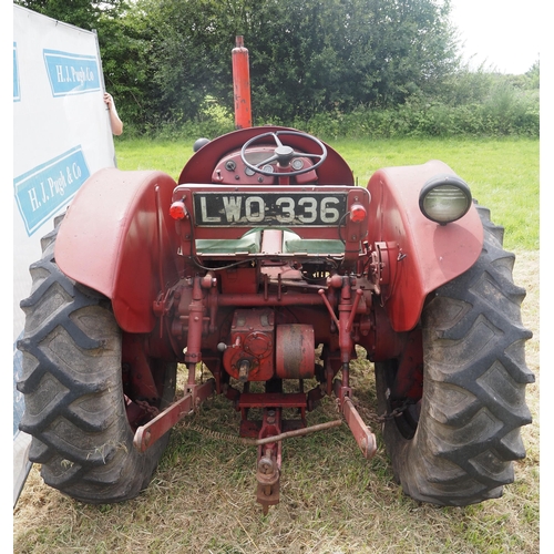 357 - David Brown 30D tractor.  Reg LWO 336. V5c in office