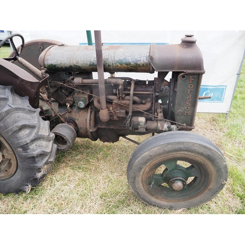 334 - Fordson Standard N tractor.
Green narrow wing. Old buff logbook in office