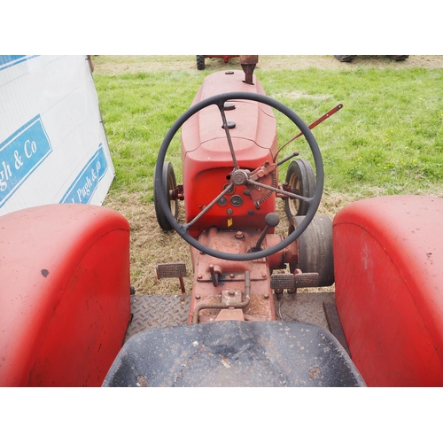 363 - Massey Harris 101 Junior tractor. Pulley, early restoration. Reg PUD 507W