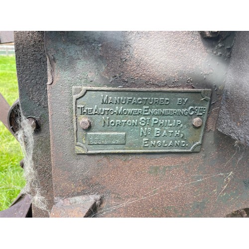 335 - Fordson Standard N timber tractor. Fitted with Automower winch. Serial no. No 6449471 and Stanhay fr... 