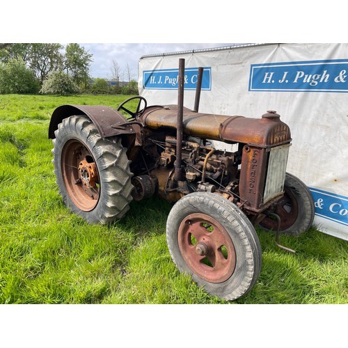 332 - Fordson Standard N tractor. Orange, original. 
Reg FYD 307.