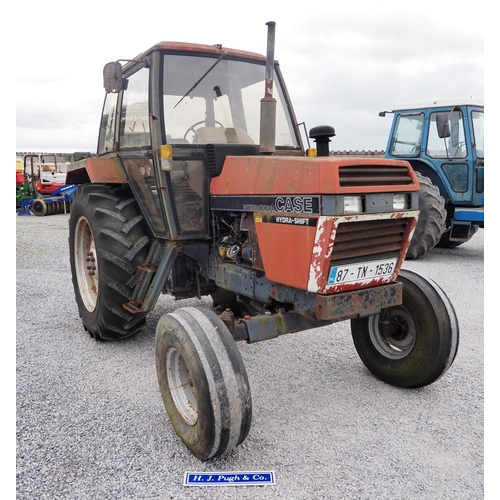 135 - Case 1494 Hydra-shift tractor. Runs and drives. Reg 87-TN-1536