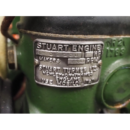 159 - Stuart R2Y generating set. S/n 91130
