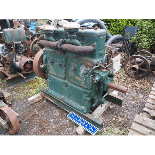 68 - Lister 4 cylinder diesel engine. 38/4/20A. S/n 60-7932