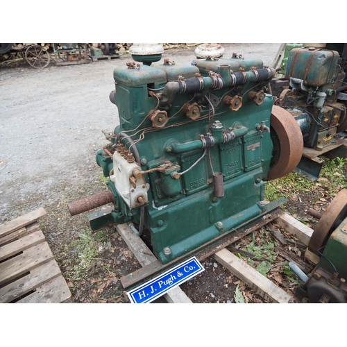 68 - Lister 4 cylinder diesel engine. 38/4/20A. S/n 60-7932