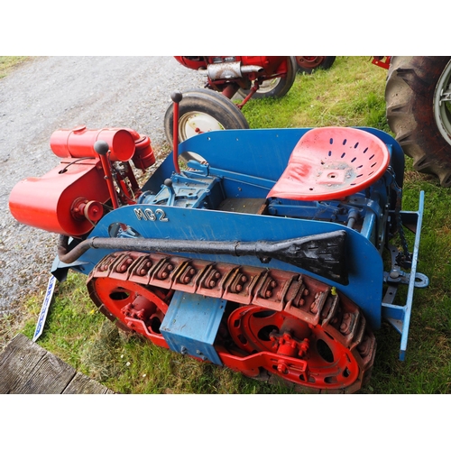 88 - Ransomes MG2 crawler. Early restoration