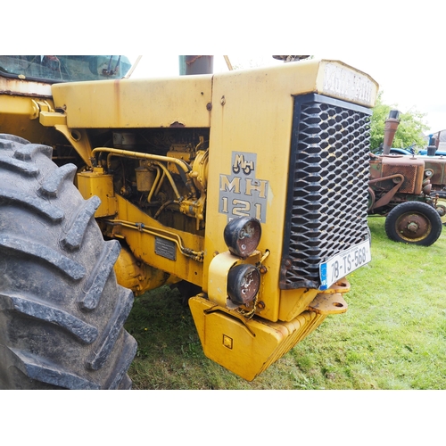 89 - Muir Hill 121 dual power tractor. Fitted with underslung front weights and pick up hitch. Showing 48... 