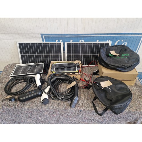 3122 - Solar panels, car chargers etc