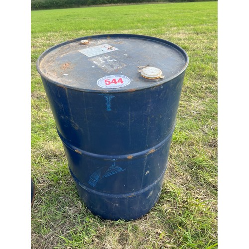 544 - Barrel of antifreeze GB MEG