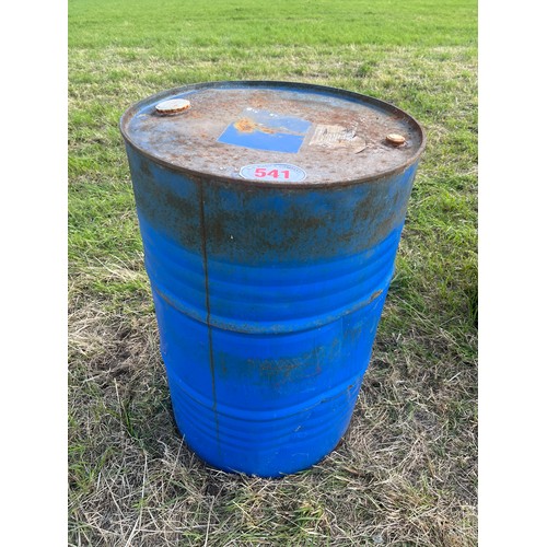 541 - Barrel of antifreeze GB MEG