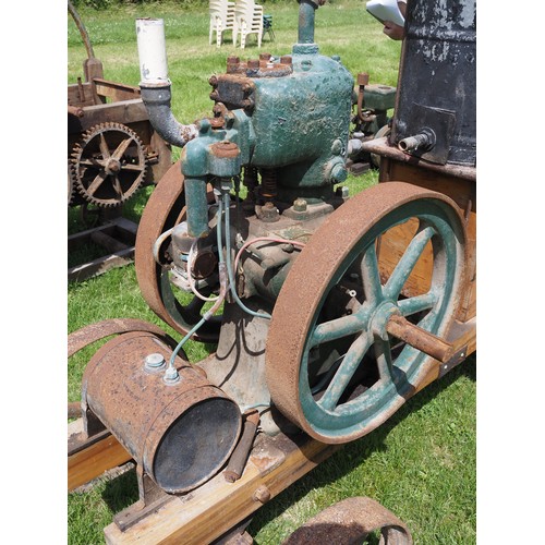 173 - Lister 2L 5hp engine on trolley