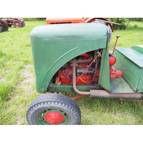 369 - Pattison golf course utility vehicle. With Ford 4D engine, spare rear steel wheels. Mark 105B. Seria... 