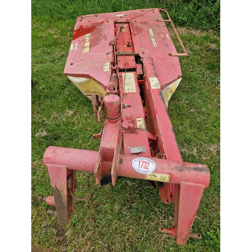 1732 - Offset drum mower