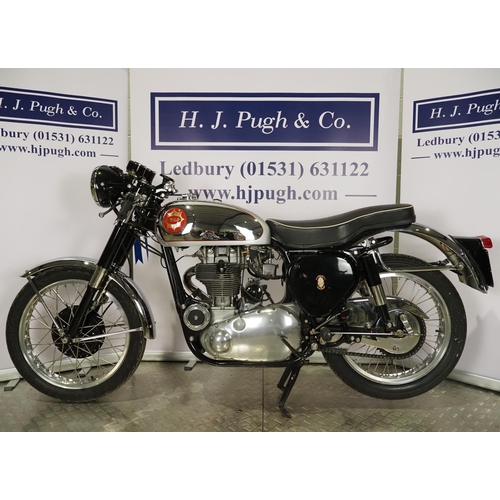 BSA Goldstar motorcycle. 1955. 350cc Frame No. CB32.670 Engine No. BB32 ...